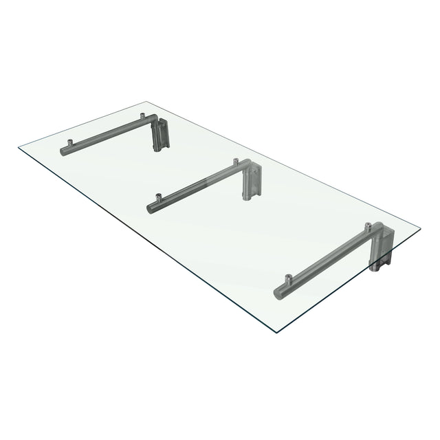 Haustür Vordach Glas - 180cm x 80cm