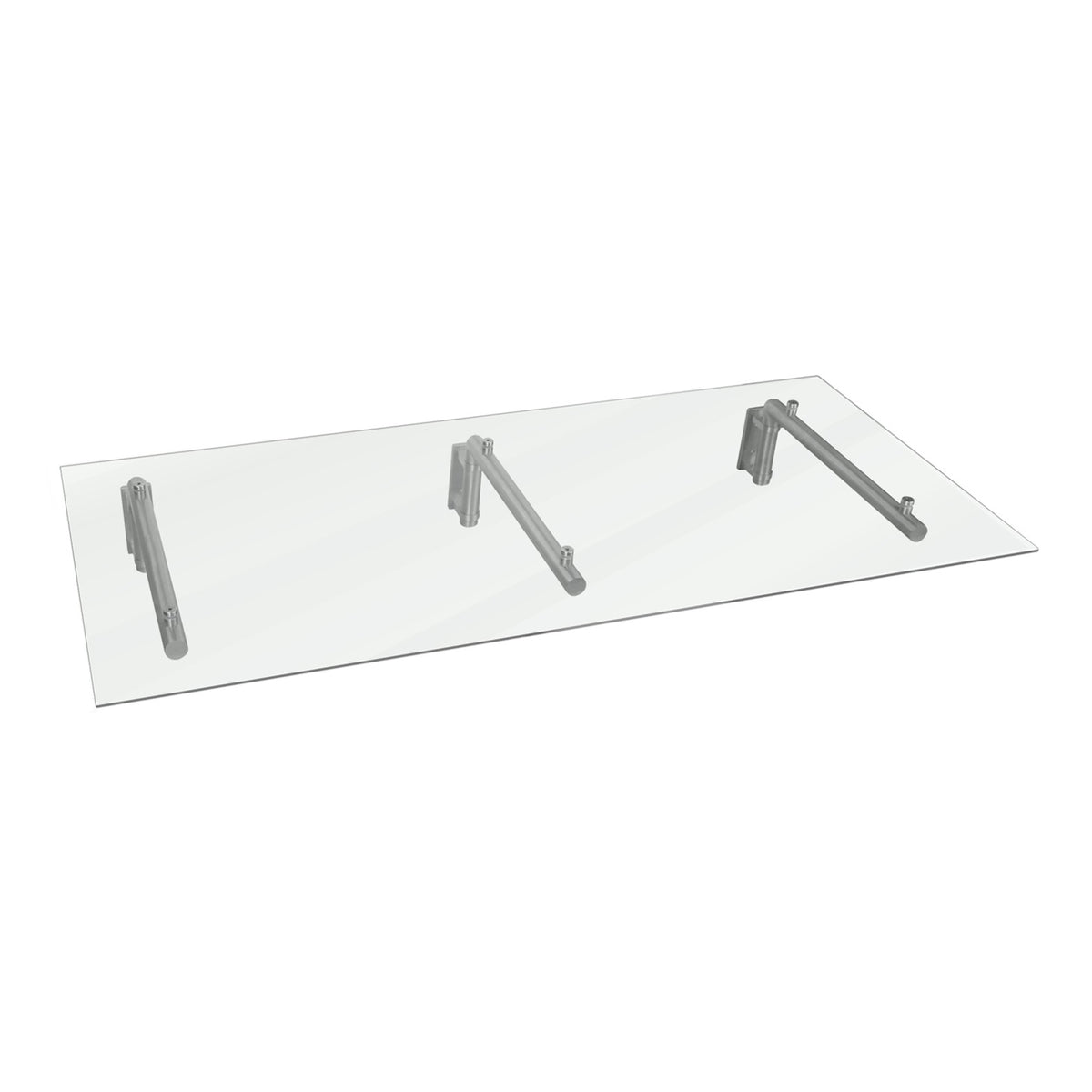 Haustür Vordach Glas - 180cm x 80cm - view 7