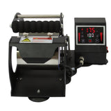 Sublimationsbecherpresse in Schwarz mit digitalem Display, rutschfestem Griff und präziser Temperatureinstellung für kreative Druckprojekte