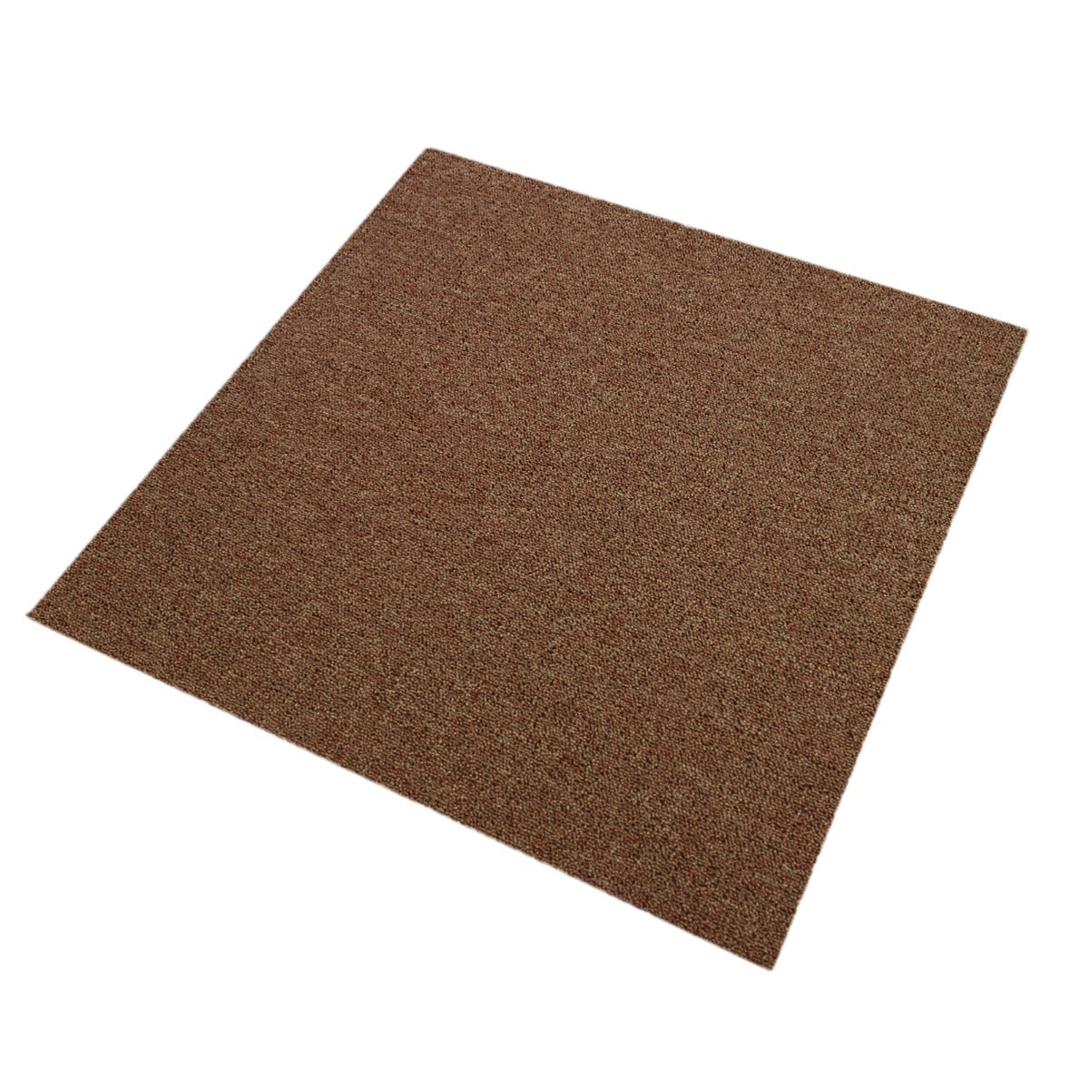 Sandfarbene Teppichfliese mit feiner Textur, quadratisch, ideal für 5 m², vielseitig einsetzbar und pflegeleicht, perfekt für Wohnräume