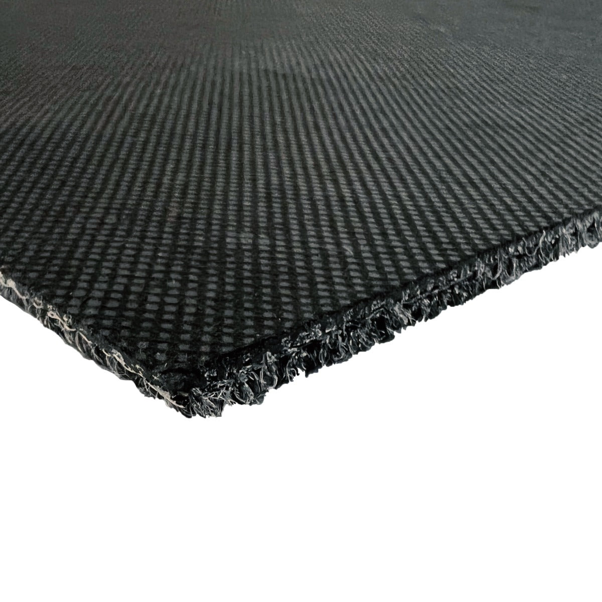Kohle-schwarze Teppichfliesen 50 x 50 cm mit strukturiertem Oberflächenmuster und robustem, fransigem Rand für vielseitige Anwendungen