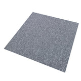20 Stück Teppichfliesen in Sandfarbe, 50 x 50 cm, mit feiner, strukturierter Oberfläche, ideal für Wohnräume und Büros, vielseitig einsetzbar