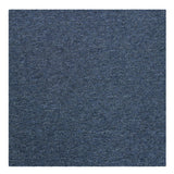 20 Teppichfliesen in Sturmblau, 50 x 50 cm, aus weichem, strapazierfähigem Material mit feiner Textur, ideal für Wohn- und Büroräume