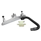 Robuste Industriesauger-Bürste aus Aluminium mit flexibler Schlauchverbindung, ideal für effizientes Saugen von großen Flächen und schwerem Schmutz