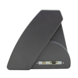 Grauer PixMax XL Schneideplotter mit abgerundeter Form, seitlicher Anschluss für USB und Strom, ideal für präzises Schneiden von Materialien