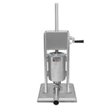 Kukoo 7 Liter Wurstfüller aus Edelstahl mit stabiler Basis, glänzender Oberfläche und ergonomischem Handgriff für einfaches Befüllen von Würsten