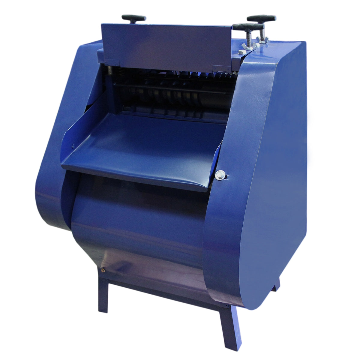 Automatische Abisolierzange in leuchtendem Blau mit robustem Gehäuse, breiter Öffnung und ergonomischen Griffen für einfache Handhabung und präzises Arbeiten