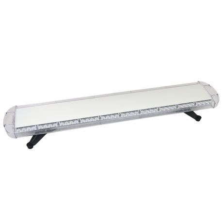 LED Rundumlicht Warnleuchte mit 88 LEDs, rechteckig, transparentes Gehäuse, stabiler Standfuß, ideal für Sicherheitsanwendungen und Warnsignale