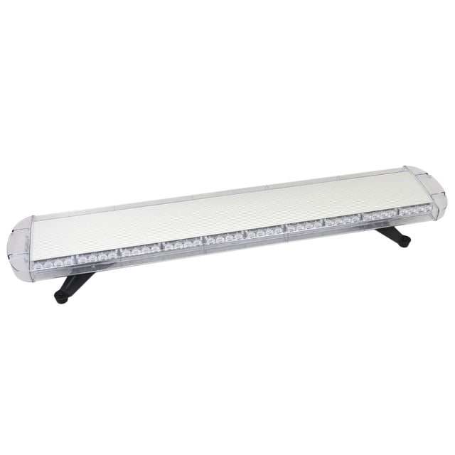 LED Rundumlicht Warnleuchte mit 88 LEDs, rechteckig, transparentes Gehäuse, stabiler Standfuß, ideal für Sicherheitsanwendungen und Warnsignale