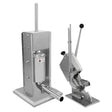 Kukoo Wurstfüller und Wurstclipper Set aus Edelstahl, glänzende Oberfläche, robuste Konstruktion, ideal für die Wurstherstellung zu Hause
