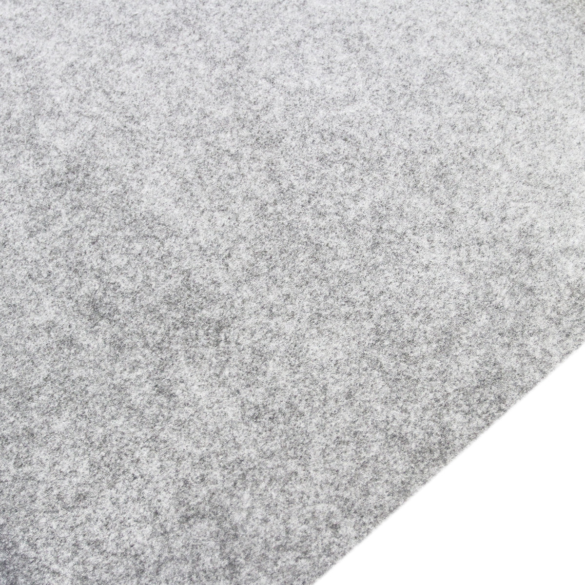Silbergraue Teppich-Verkleidung mit weicher, samtiger Textur, ideal für Fahrzeuge, zusammen mit fünf Dosen Mehrzweckkleber für einfache Anwendung
