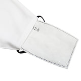 Weiße Gesichtsmasken aus atmungsaktivem Material, mit elastischen Ohrschlaufen, im 10er Pack, ideal für den täglichen Gebrauch und Schutz