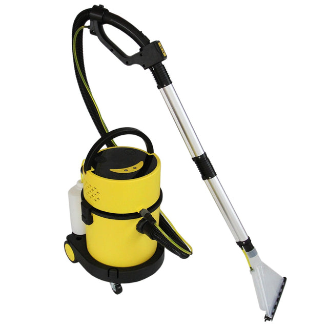 Gelber MAXBLAST 3 in 1 Nass- und Trockensauger mit 20L Behälter, flexibler Schlauch, Aluminiumrohr und Reinigungsdüse für effektive Reinigung