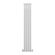 Hochformat Paneelheizkörper in glänzendem Weiß, 1800mm x 280mm, mit glatten, modernen Linien und eleganter, minimalistischer Gestaltung