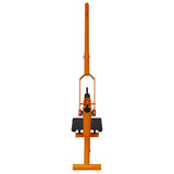 Der T-Mech 330mm Steinknacker in leuchtendem Orange mit stabiler Basis und ergonomischem Griff, ideal zum präzisen Schneiden von Steinen