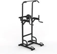 Schwarzer Body Revolution Power Tower für Schwerlasttraining mit stabilen Griffen, robustem Rahmen und rutschfesten Füßen für sicheres Training