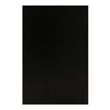 Schwarzes Iris LED Verkaufstheken-Set CM60 + B900, elegant und modern, ideal für Verkaufsräume, mit glatter Oberfläche und minimalistischer Form