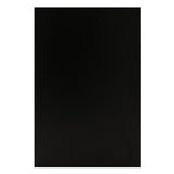 Schwarzes Apollo LED Verkaufstheken-Set bestehend aus zwei eleganten, modernen Theken mit glatter Oberfläche und minimalistischer Formgebung
