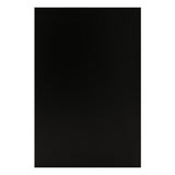 Schwarze Adonis LED Ladentheke mit modernem Design, glatter Oberfläche und eleganten Linien, ideal für Einzelhandelsumgebungen