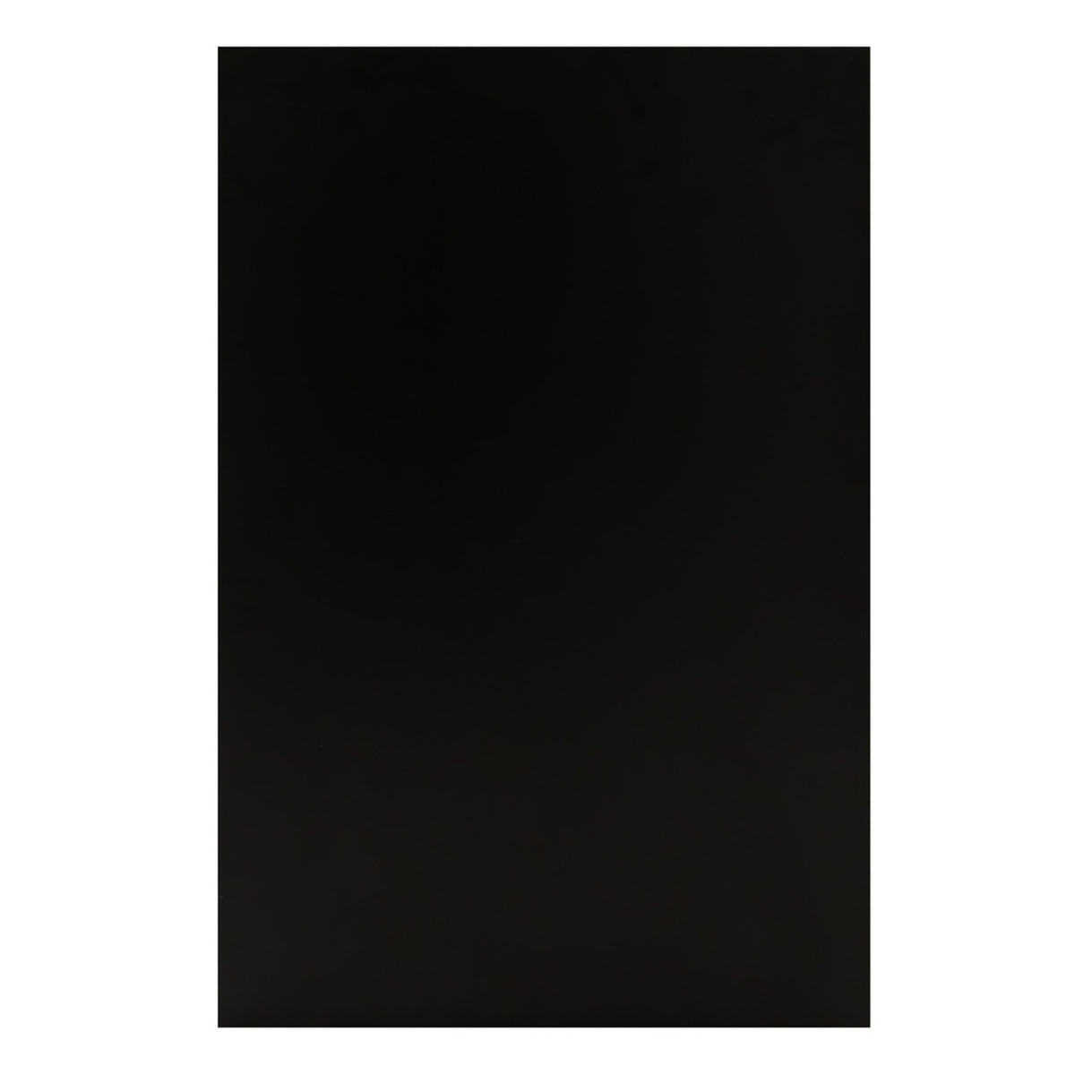 Schwarzes LED Verkaufstheken-Set bestehend aus zwei eleganten, modernen Theken mit glatter Oberfläche und minimalistischer Formgebung