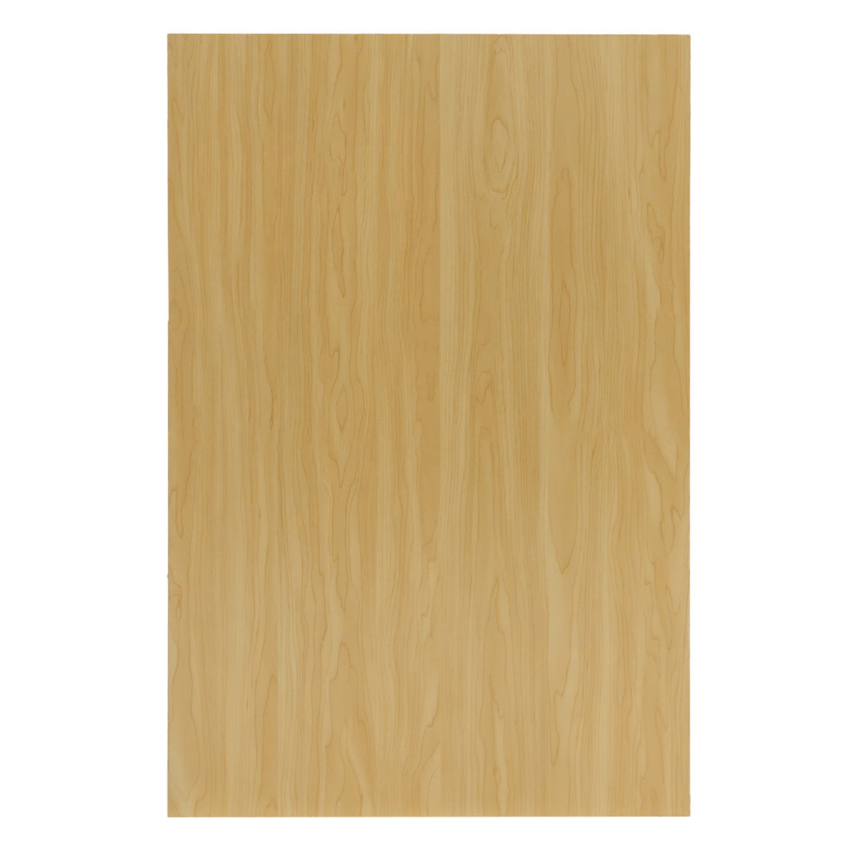 Helle Ahornplatte mit feiner Holzmaserung, ideal für die Adonis LED Ladentheke, bietet eine glatte, natürliche Oberfläche und modernes Design