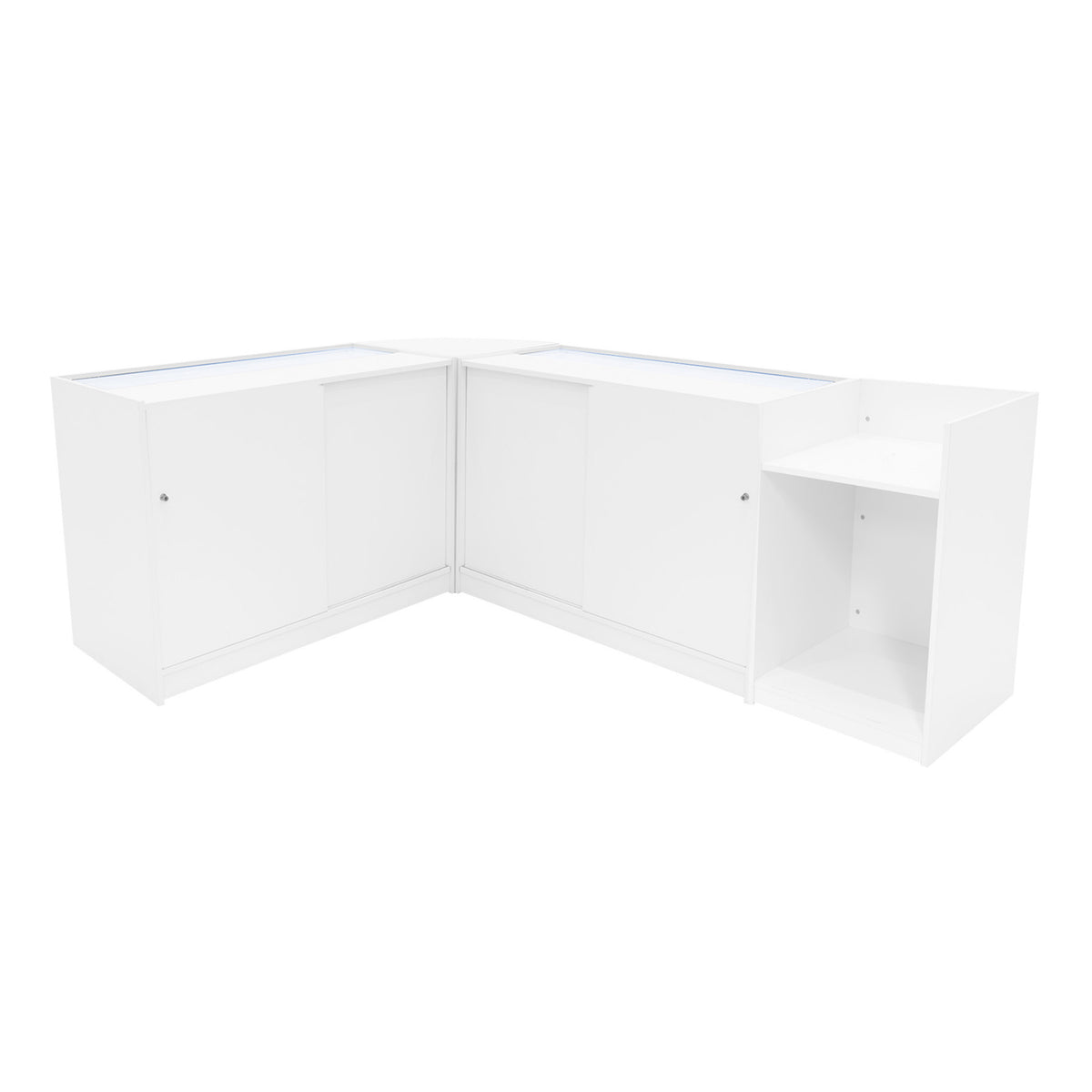 Phoenix LED Verkaufstheken-Set CM60 + C1200 (2 Stück)+ TB60 – Weiß - view 2