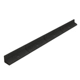 Flexible Rasenkante 26,4m mit Gummihammer - Schwarz