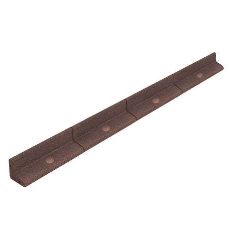 Flexible Rasenkante 55,2m mit Gummihammer - Braun