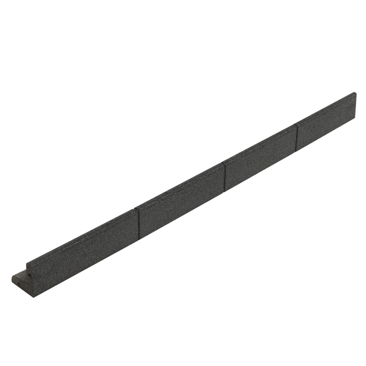 Flexible Rasenkante 55,2m mit Gummihammer - Grau - view 2