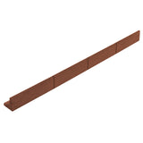 Flexible Rasenkante 33,6m mit Gummihammer - Terrakotta - view 2