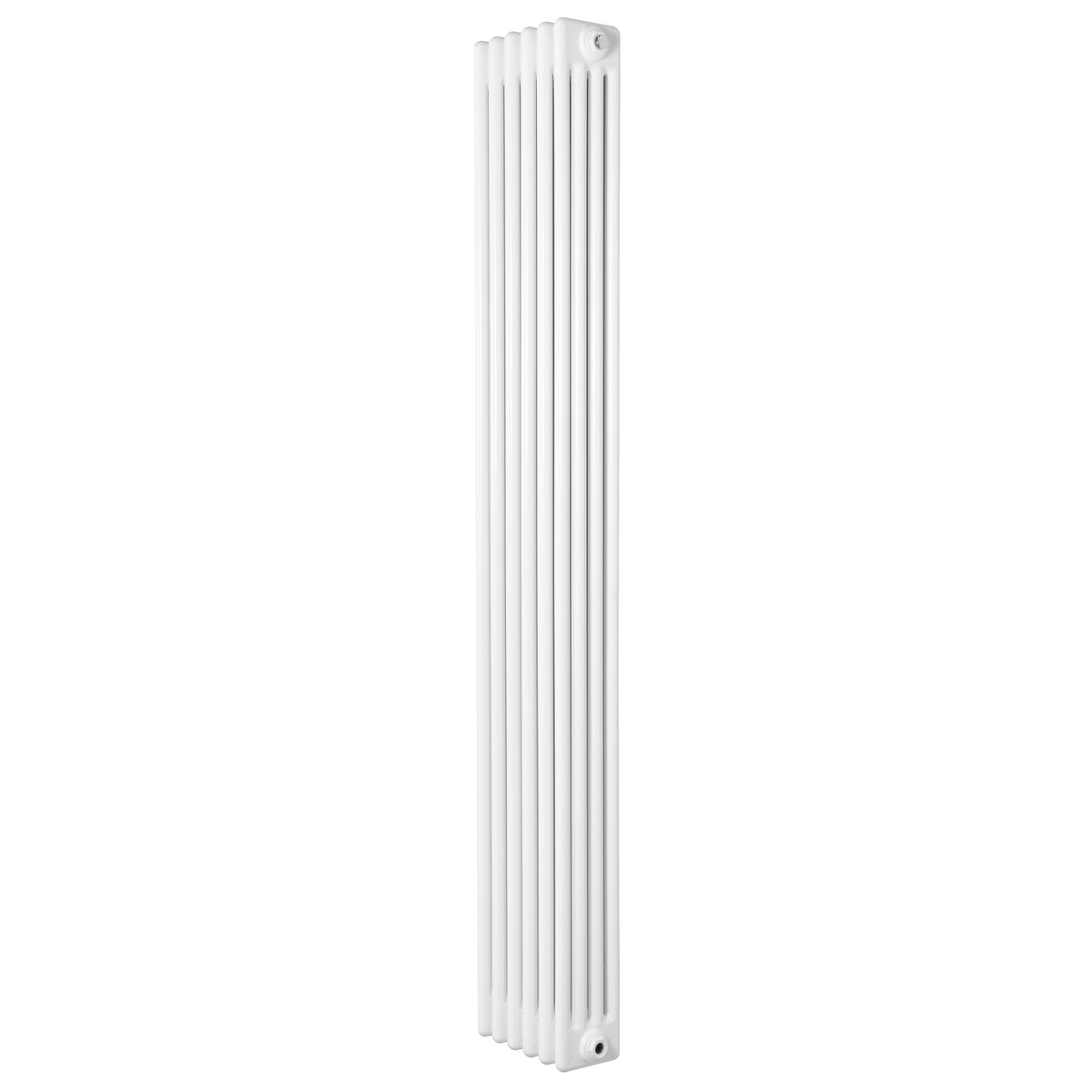 Röhrenheizkörper mit 4 Säulen, 1800mm hoch und 290mm breit, in elegantem Weiß, mit glatter Oberfläche und schlankem, modernem Design