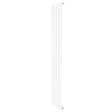 Flachheizkörper in Weiß, 1600mm x 280mm, mit schlankem, modernem Design und glatter Oberfläche, ideal für platzsparende Heizlösungen