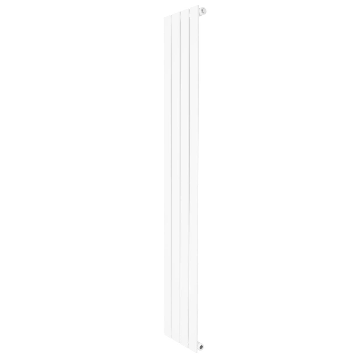 Flachheizkörper in Weiß, 1600mm x 280mm, mit schlankem, modernem Design und glatter Oberfläche, ideal für platzsparende Heizlösungen