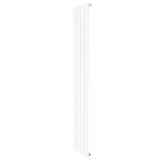 Flachheizkörper in Weiß, 1600mm x 280mm, mit schlankem, modernem Design und glatter Oberfläche, ideal für platzsparende Heizlösungen