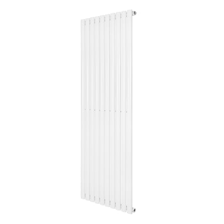 Schlanker, vertikaler Gliederheizkörper in Weiß, 1600mm x 600mm, mit glatter Oberfläche und modernen, eleganten Linien für effiziente Wärmeabgabe
