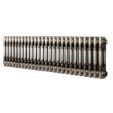Klassischer 2-Säulen-Heizkörper – 300 x 1190 mm - Rohmetall