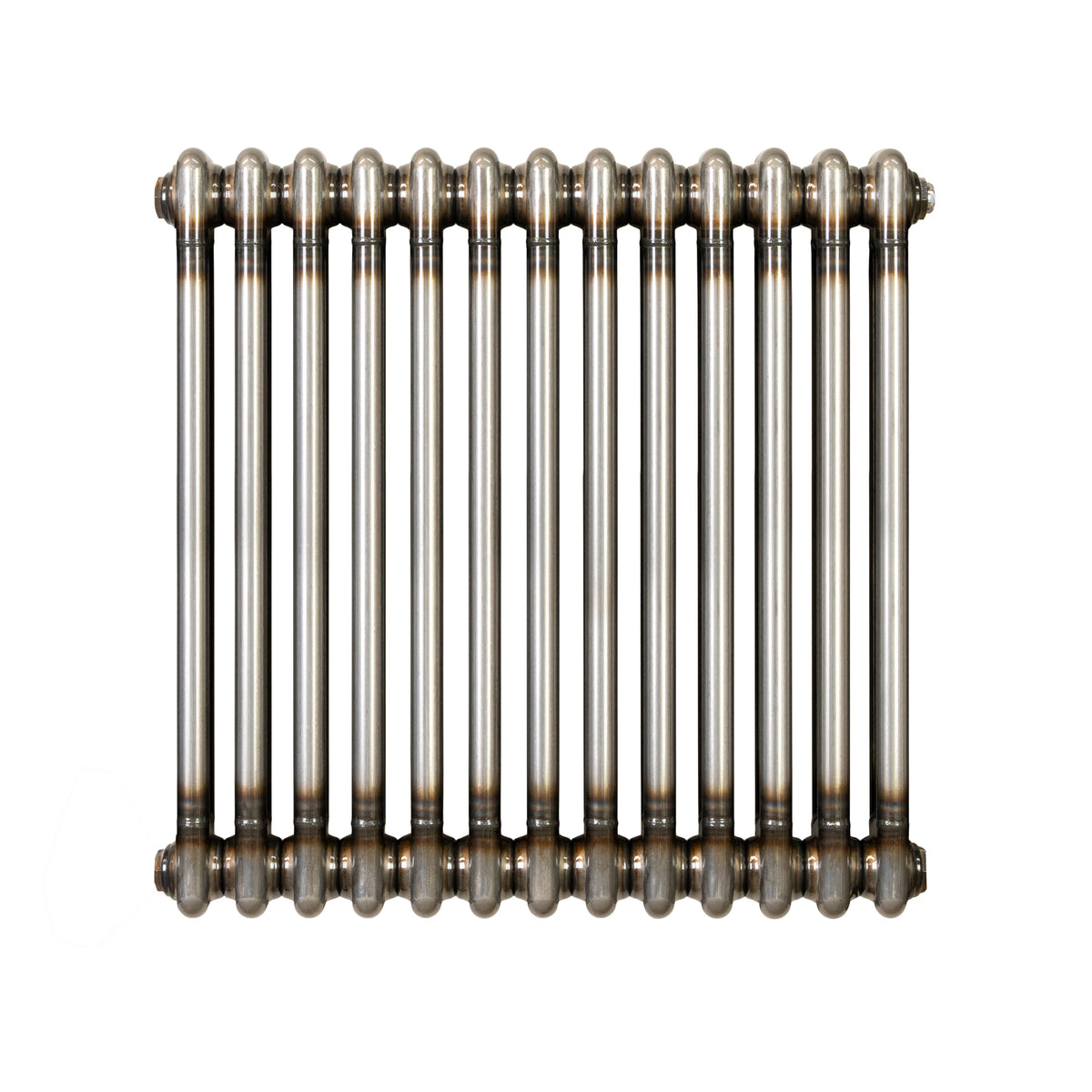 Klassischer 2-Säulen-Heizkörper – 600 x 605 mm - Rohmetall - view 2