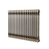 Klassischer 2-Säulen-Heizkörper – 600 x 830 mm - Rohmetall