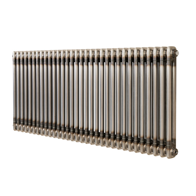 Klassischer 2-Säulen-Heizkörper – 600 x 1460 mm - Rohmetall