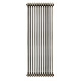 Klassischer 2-Säulen-Heizkörper – 1500 x 560 mm - Rohmetall