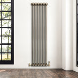 Klassischer 2-Säulen-Heizkörper – 1800 x 470 mm - Rohmetall - view 4