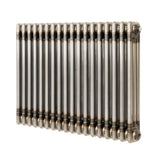 Klassischer 3-Säulen-Heizkörper – 600 x 830 mm - Rohmetall