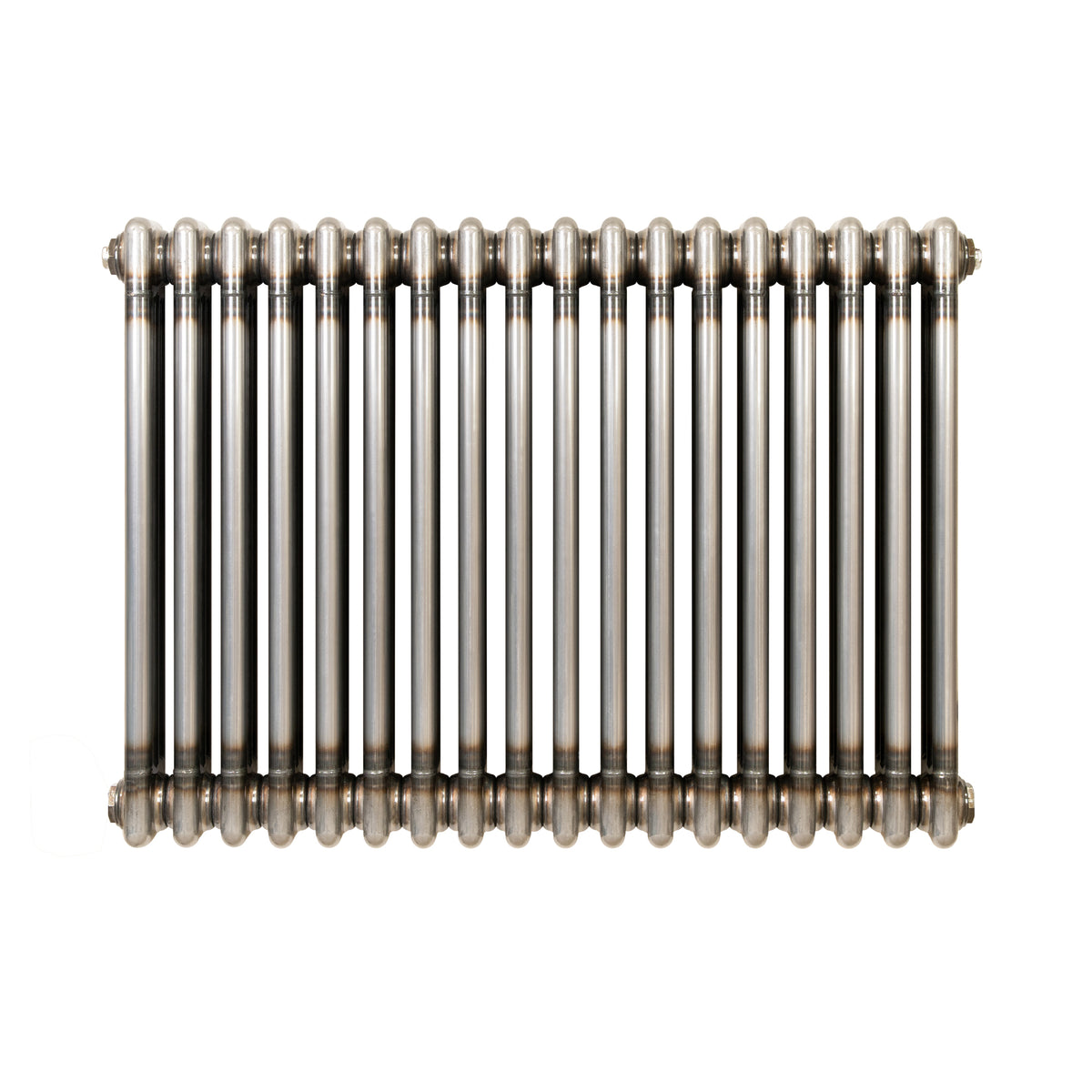 Klassischer 3-Säulen-Heizkörper – 600 x 830 mm - Rohmetall