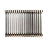 Klassischer 3-Säulen-Heizkörper – 600 x 830 mm - Rohmetall