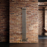 Klassischer 3-Säulen-Heizkörper – 1500 x 200 mm - Rohmetall - view 12