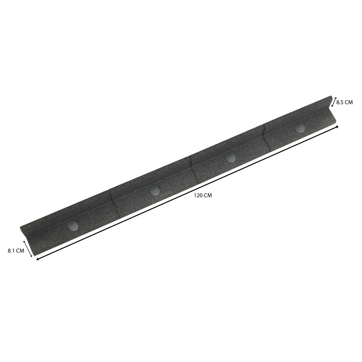 Rasenkante 7,2m - Grau - view 5