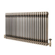 Klassischer 2-Säulen-Heizkörper mit TRV – 600 x 1190 mm - Rohmetall