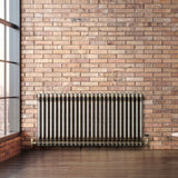 Klassischer 2-Säulen-Heizkörper mit TRV – 600 x 1190 mm - Rohmetall - view 12