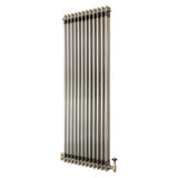Klassischer 2-Säulen-Heizkörper mit TRV – 1500 x 560 mm - Rohmetall