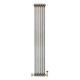 Klassischer 2-Säulen-Heizkörper mit TRV – 1800 x 290 mm - Rohmetall - view 2